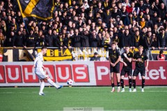 20260314 AIKs Dino Besirovic under fotbollsmatchen i Svenska Cupen mellan GAIS och AIK den 14 mars 2026 på Nordic Wellness Arena i Göteborg. 
Foto: Filip Kauffeldt