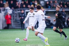 20260314 AIKs Charlie Pavey under fotbollsmatchen i Svenska Cupen mellan GAIS och AIK den 14 mars 2026 på Nordic Wellness Arena i Göteborg. 
Foto: Filip Kauffeldt