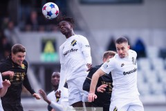 20260314 under fotbollsmatchen i Svenska Cupen mellan GAIS och AIK den 14 mars 2026 på Nordic Wellness Arena i Göteborg. 
Foto: Filip Kauffeldt