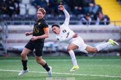 20260314 AIKs Kevin Filling under fotbollsmatchen i Svenska Cupen mellan GAIS och AIK den 14 mars 2026 på Nordic Wellness Arena i Göteborg. 
Foto: Filip Kauffeldt