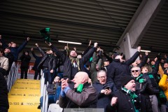 20260314 Publik under fotbollsmatchen i Svenska Cupen mellan GAIS och AIK den 14 mars 2026 på Nordic Wellness Arena i Göteborg. 
Foto: Filip Kauffeldt