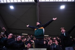 20260314 Publik efter fotbollsmatchen i Svenska Cupen mellan GAIS och AIK den 14 mars 2026 på Nordic Wellness Arena i Göteborg. 
Foto: Filip Kauffeldt