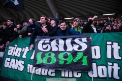 20260314 Publik efter fotbollsmatchen i Svenska Cupen mellan GAIS och AIK den 14 mars 2026 på Nordic Wellness Arena i Göteborg. 
Foto: Filip Kauffeldt