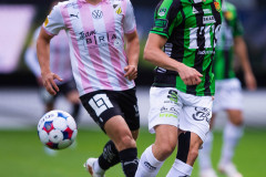 20260905 GAIS Oskar Ågren under fotbollsmatchen i Allsvenskan mellan GAIS och BK Häcken den 5 semptember 2026 på Gamla Ullevi i Göteborg. 
Foto: Filip Kauffeldt