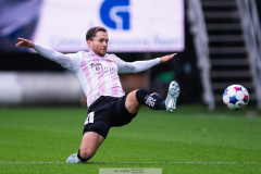 20260905 BK Häckens Adam Lundkvist under fotbollsmatchen i Allsvenskan mellan GAIS och BK Häcken den 5 semptember 2026 på Gamla Ullevi i Göteborg. 
Foto: Filip Kauffeldt