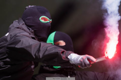 20260905 Publik eldar pyroteknik under fotbollsmatchen i Allsvenskan mellan GAIS och BK Häcken den 5 semptember 2026 på Gamla Ullevi i Göteborg. 
Foto: Filip Kauffeldt