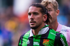 20260905 GAIS Nikola Vasic under fotbollsmatchen i Allsvenskan mellan GAIS och BK Häcken den 5 semptember 2026 på Gamla Ullevi i Göteborg. 
Foto: Filip Kauffeldt