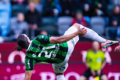 20260905 GAIS Nikola Vasic under fotbollsmatchen i Allsvenskan mellan GAIS och BK Häcken den 5 semptember 2026 på Gamla Ullevi i Göteborg. 
Foto: Filip Kauffeldt