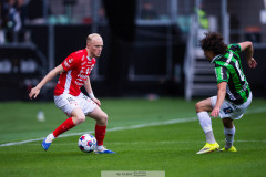 20260516 Degerfors IF Marcus Rafferty under fotbollsmatchen i Allsvenskan mellan GAIS och Degerfors IF den 16 maj 2026 på Gamla Ullevi i Göteborg. 
Foto: Filip Kauffeldt