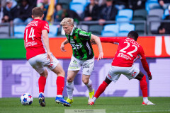 20260516 GAIS Róbert Frosti Þorkelsson under fotbollsmatchen i Allsvenskan mellan GAIS och Degerfors IF den 16 maj 2026 på Gamla Ullevi i Göteborg. 
Foto: Filip Kauffeldt