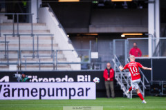 20260516 Degerfors IF Marcus Rafferty under fotbollsmatchen i Allsvenskan mellan GAIS och Degerfors IF den 16 maj 2026 på Gamla Ullevi i Göteborg. 
Foto: Filip Kauffeldt
