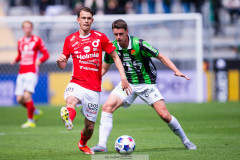 20260516 Degerfors IF Kazper Karlsson under fotbollsmatchen i Allsvenskan mellan GAIS och Degerfors IF den 16 maj 2026 på Gamla Ullevi i Göteborg. 
Foto: Filip Kauffeldt