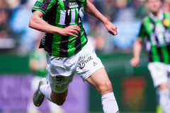 20260516 GAIS Max Andersson under fotbollsmatchen i Allsvenskan mellan GAIS och Degerfors IF den 16 maj 2026 på Gamla Ullevi i Göteborg. 
Foto: Filip Kauffeldt