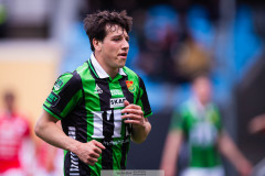 20260516 GAIS Matteo De Brienne under fotbollsmatchen i Allsvenskan mellan GAIS och Degerfors IF den 16 maj 2026 på Gamla Ullevi i Göteborg. 
Foto: Filip Kauffeldt