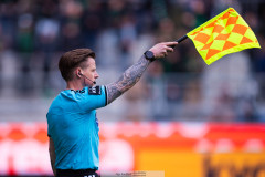 20260516 Assisterande domare Robin Wilde under fotbollsmatchen i Allsvenskan mellan GAIS och Degerfors IF den 16 maj 2026 på Gamla Ullevi i Göteborg. 
Foto: Filip Kauffeldt