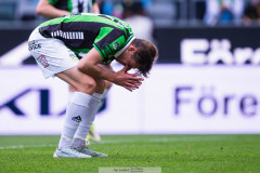 20260516 GAIS Max Andersson under fotbollsmatchen i Allsvenskan mellan GAIS och Degerfors IF den 16 maj 2026 på Gamla Ullevi i Göteborg. 
Foto: Filip Kauffeldt