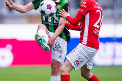 20260516 GAIS Robin Frej under fotbollsmatchen i Allsvenskan mellan GAIS och Degerfors IF den 16 maj 2026 på Gamla Ullevi i Göteborg. 
Foto: Filip Kauffeldt