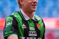 20260516 GAIS Róbert Frosti Þorkelsson under fotbollsmatchen i Allsvenskan mellan GAIS och Degerfors IF den 16 maj 2026 på Gamla Ullevi i Göteborg. 
Foto: Filip Kauffeldt