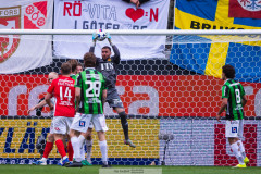 20260516 GAIS Mergim Krasniqi under fotbollsmatchen i Allsvenskan mellan GAIS och Degerfors IF den 16 maj 2026 på Gamla Ullevi i Göteborg. 
Foto: Filip Kauffeldt