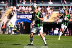 20240922 GAIS Axel Henriksson under fotbollsmatchen i Allsvenskan mellan GAIS och Djurgårdens IF den 22 september 2024 på Gamla Ullevi i Göteborg.