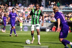 20240922 GAIS Harun Ibrahim under fotbollsmatchen i Allsvenskan mellan GAIS och Djurgårdens IF den 22 september 2024 på Gamla Ullevi i Göteborg.