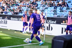 20240922 Djurgårdens IFs Tobias Gulliksen under fotbollsmatchen i Allsvenskan mellan GAIS och Djurgårdens IF den 22 september 2024 på Gamla Ullevi i Göteborg.