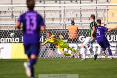 20240922 GAIS Alexander Ahl Holmström under fotbollsmatchen i Allsvenskan mellan GAIS och Djurgårdens IF den 22 september 2024 på Gamla Ullevi i Göteborg.