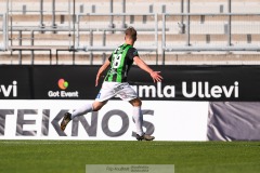 20240922 GAIS Alexander Ahl Holmström under fotbollsmatchen i Allsvenskan mellan GAIS och Djurgårdens IF den 22 september 2024 på Gamla Ullevi i Göteborg.