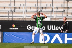 20240922 GAIS Alexander Ahl Holmström under fotbollsmatchen i Allsvenskan mellan GAIS och Djurgårdens IF den 22 september 2024 på Gamla Ullevi i Göteborg.