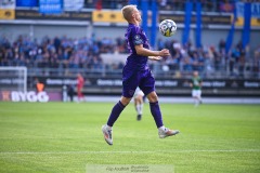 20240922 Djurgårdens IFs Viktor Bergh under fotbollsmatchen i Allsvenskan mellan GAIS och Djurgårdens IF den 22 september 2024 på Gamla Ullevi i Göteborg.