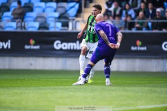 20240922 GAIS William Milovanovic under fotbollsmatchen i Allsvenskan mellan GAIS och Djurgårdens IF den 22 september 2024 på Gamla Ullevi i Göteborg.