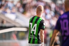 20240922 GAIS Filip Gustafsson under fotbollsmatchen i Allsvenskan mellan GAIS och Djurgårdens IF den 22 september 2024 på Gamla Ullevi i Göteborg.