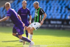 20240922 GAIS Jonas Lindberg under fotbollsmatchen i Allsvenskan mellan GAIS och Djurgårdens IF den 22 september 2024 på Gamla Ullevi i Göteborg.