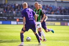 20240922 GAIS Filip Gustafsson under fotbollsmatchen i Allsvenskan mellan GAIS och Djurgårdens IF den 22 september 2024 på Gamla Ullevi i Göteborg.