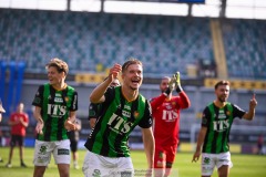 20240922 GAIS Alexander Ahl Holmström under fotbollsmatchen i Allsvenskan mellan GAIS och Djurgårdens IF den 22 september 2024 på Gamla Ullevi i Göteborg.