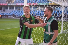 20240922 GAIS Alexander Ahl Holmström under fotbollsmatchen i Allsvenskan mellan GAIS och Djurgårdens IF den 22 september 2024 på Gamla Ullevi i Göteborg.