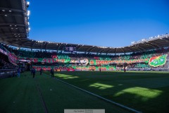 20260406 GAIS Tifo inför fotbollsmatchen i Allsvenskan GAIS och Djurgårdens IF den 6 april 2026 på Gamla Ullevi i Göteborg. 
Foto: Filip Kauffeldt