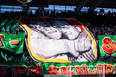 20260406 GAIS Tifo inför fotbollsmatchen i Allsvenskan GAIS och Djurgårdens IF den 6 april 2026 på Gamla Ullevi i Göteborg. 
Foto: Filip Kauffeldt