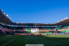 20260406 GAIS Tifo inför fotbollsmatchen i Allsvenskan GAIS och Djurgårdens IF den 6 april 2026 på Gamla Ullevi i Göteborg. 
Foto: Filip Kauffeldt