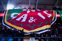 20260406 GAIS Tifo inför fotbollsmatchen i Allsvenskan GAIS och Djurgårdens IF den 6 april 2026 på Gamla Ullevi i Göteborg. 
Foto: Filip Kauffeldt