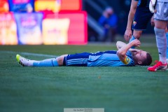 20260406 Djurgården IFs Jacob Une under fotbollsmatchen i Allsvenskan GAIS och Djurgårdens IF den 6 april 2026 på Gamla Ullevi i Göteborg. 
Foto: Filip Kauffeldt