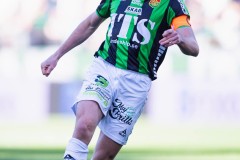 20260406 GAIS August Wängberg under fotbollsmatchen i Allsvenskan GAIS och Djurgårdens IF den 6 april 2026 på Gamla Ullevi i Göteborg. 
Foto: Filip Kauffeldt