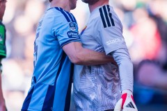 20260406 Djurgården IFs Jacob Rinne under fotbollsmatchen i Allsvenskan GAIS och Djurgårdens IF den 6 april 2026 på Gamla Ullevi i Göteborg. 
Foto: Filip Kauffeldt