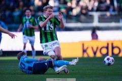 20260406 Djurgården IFs Matias Siltanen och GAIS Rasmus Niklasson Petrovic under fotbollsmatchen i Allsvenskan GAIS och Djurgårdens IF den 6 april 2026 på Gamla Ullevi i Göteborg. 
Foto: Filip Kauffeldt