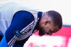 20260406 Djurgården IFs Leon Hien under fotbollsmatchen i Allsvenskan GAIS och Djurgårdens IF den 6 april 2026 på Gamla Ullevi i Göteborg. 
Foto: Filip Kauffeldt