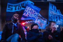 20260406 Publik under fotbollsmatchen i Allsvenskan GAIS och Djurgårdens IF den 6 april 2026 på Gamla Ullevi i Göteborg. 
Foto: Filip Kauffeldt