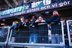 20260406 Publik under fotbollsmatchen i Allsvenskan GAIS och Djurgårdens IF den 6 april 2026 på Gamla Ullevi i Göteborg. 
Foto: Filip Kauffeldt