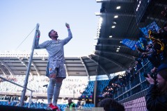 20260406 Djurgården IFs Jacob Rinne efter fotbollsmatchen i Allsvenskan GAIS och Djurgårdens IF den 6 april 2026 på Gamla Ullevi i Göteborg. 
Foto: Filip Kauffeldt