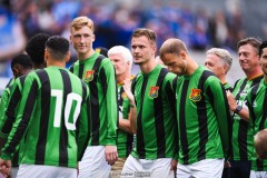 20240818 GAIS Alexander Ahl Holmström under fotbollsmatchen i Allsvenskan mellan GAIS och Halmstads BK den 18 augusti 2024 på Gamla Ullevi i Göteborg.