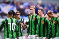 20240818 GAIS Filip Beckman under fotbollsmatchen i Allsvenskan mellan GAIS och Halmstads BK den 18 augusti 2024 på Gamla Ullevi i Göteborg.